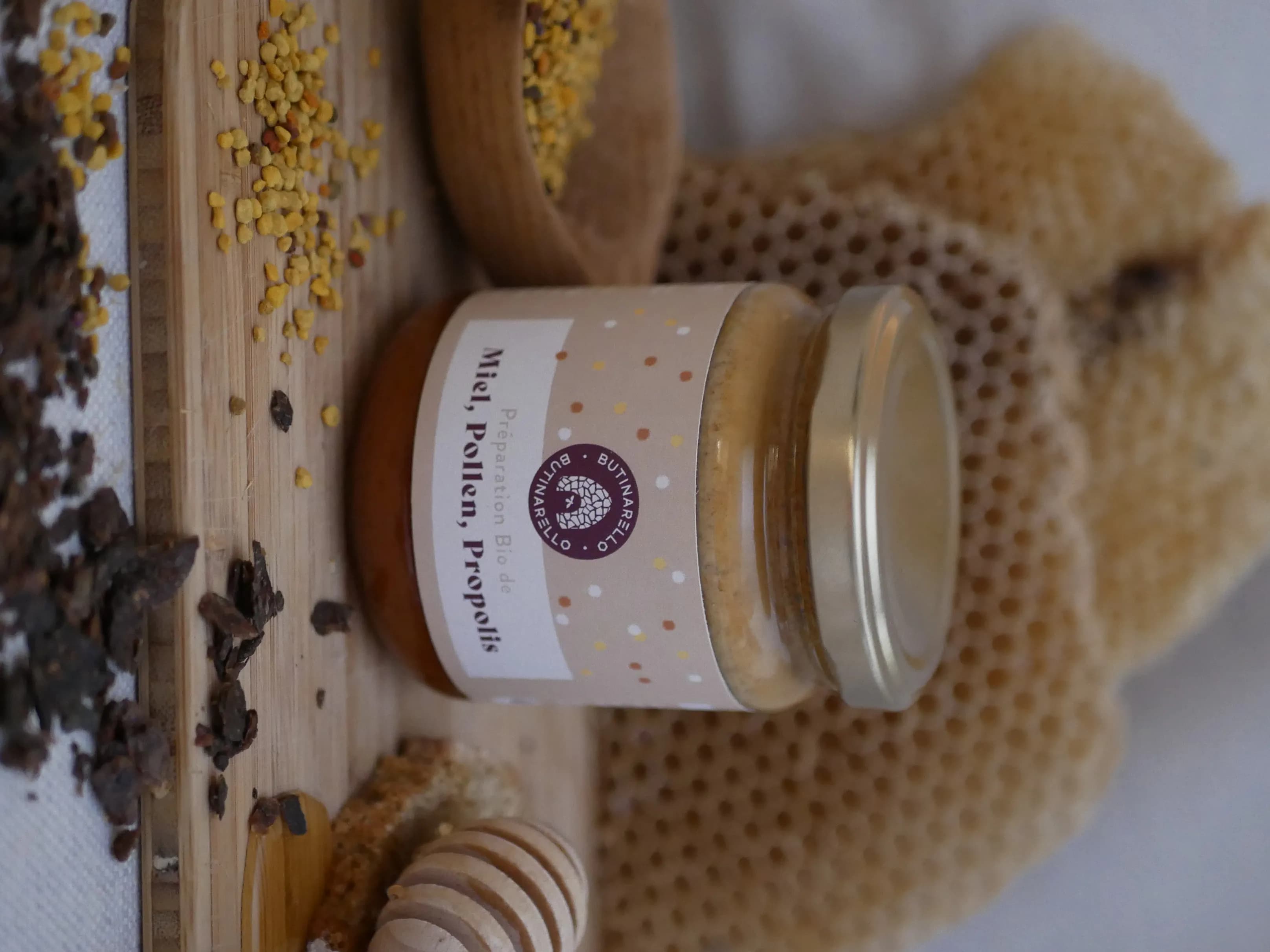 Préparation Bio Miel, Pollen & Propolis - 250g