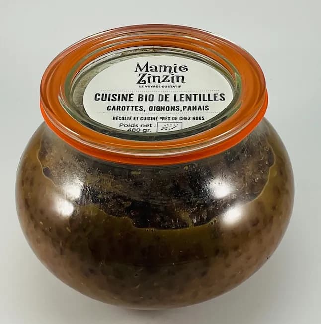cuisiné bio lentilles