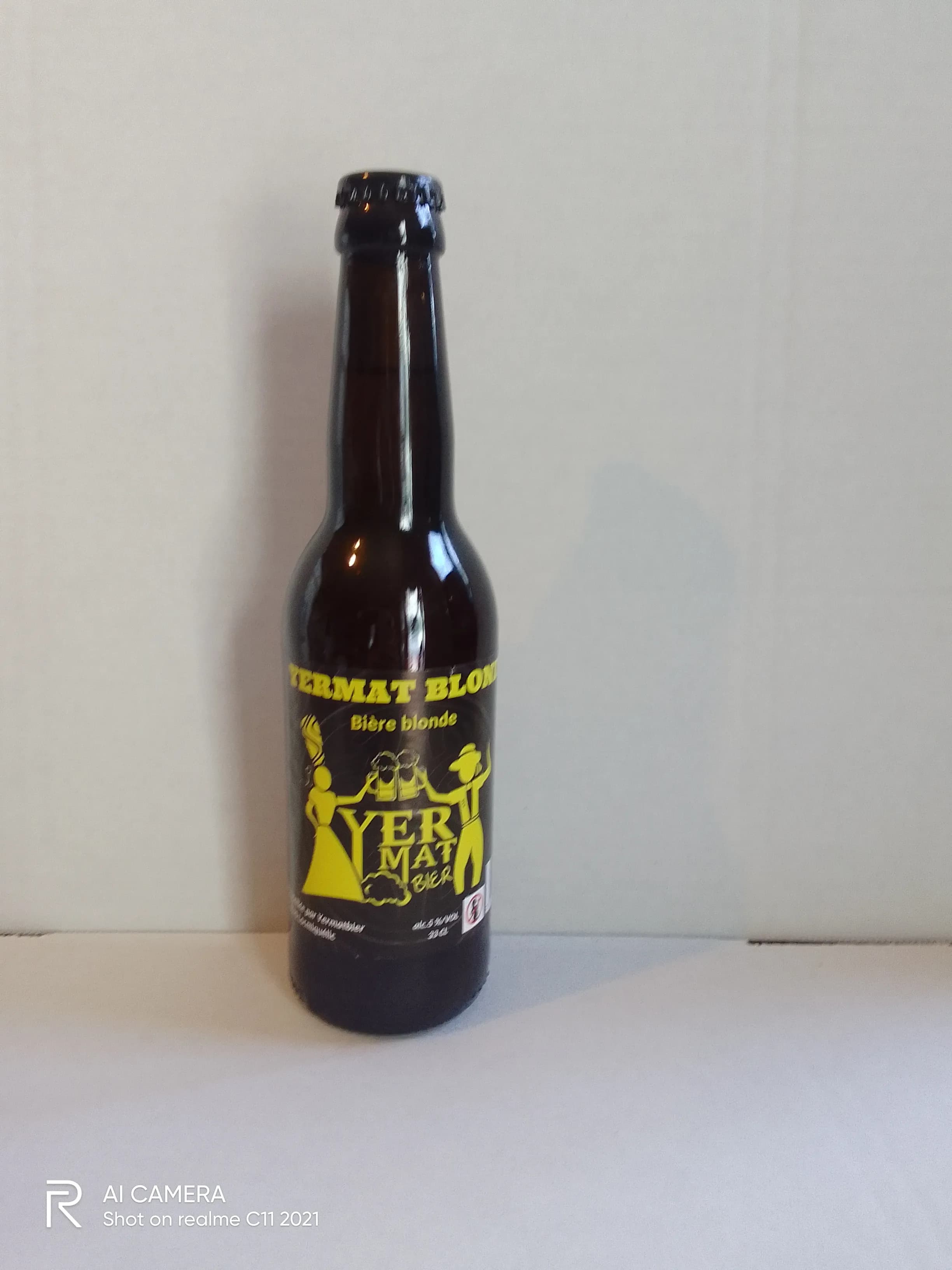 Bière Artisanale Yermat Blonde – Lot de 6 x 33cl