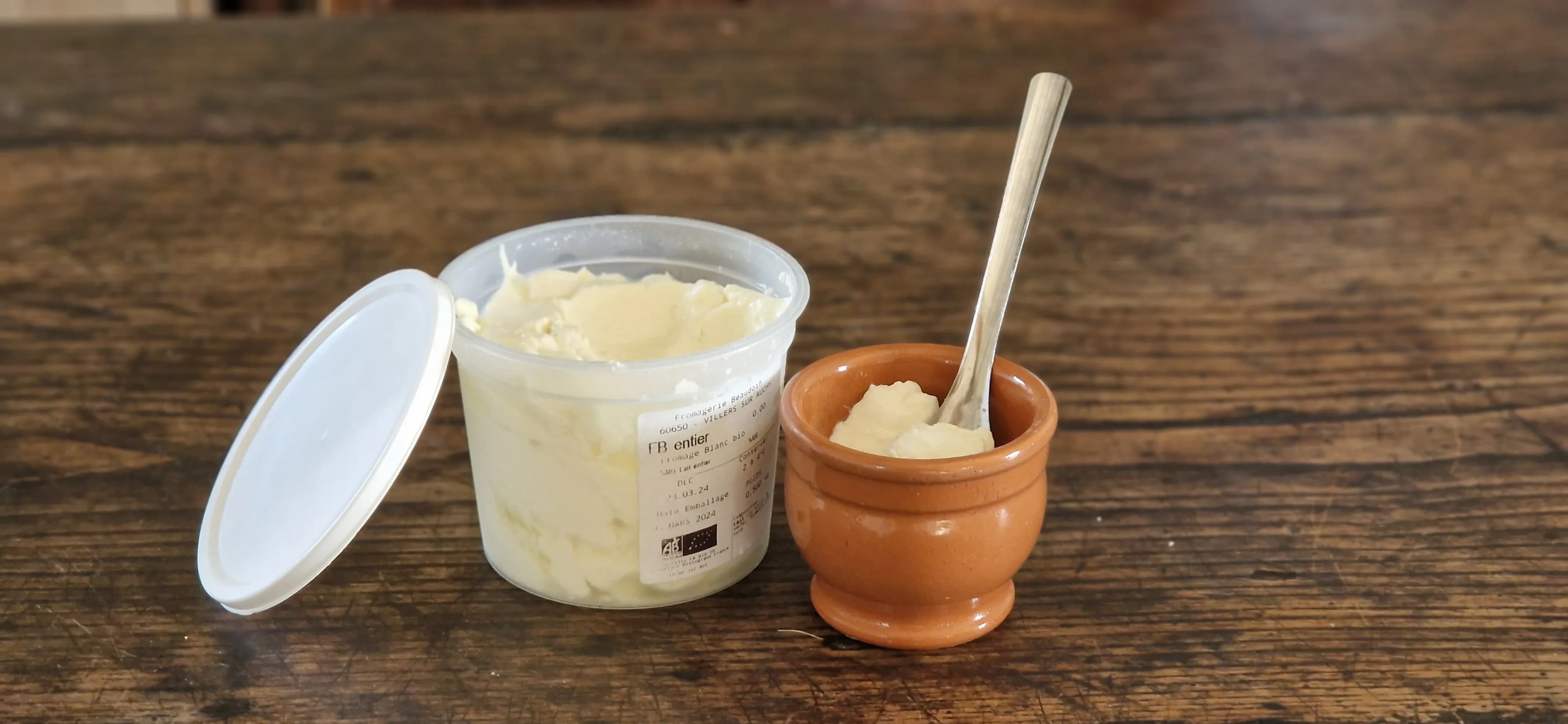 Fromage blanc entier Bio