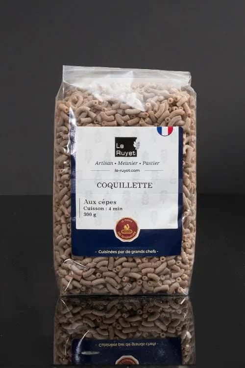 Coquillettes aux cèpes