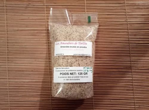 Amandes brutes en poudre