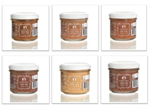 Lot de 6 Compotes Bio dès 10 Mois – Pomme, Poire, Pomme-Poire, Pomme-Vanille, Pomme-Cannelle & Poire-Cacao