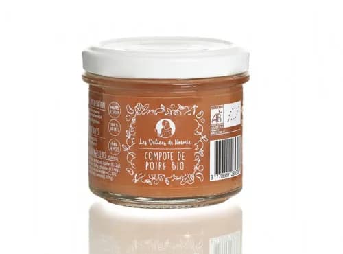 Lot de 3 Compotes Bio dès 4 Mois – Poire