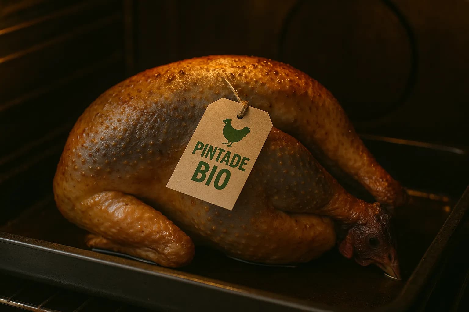 pintade fermière bio