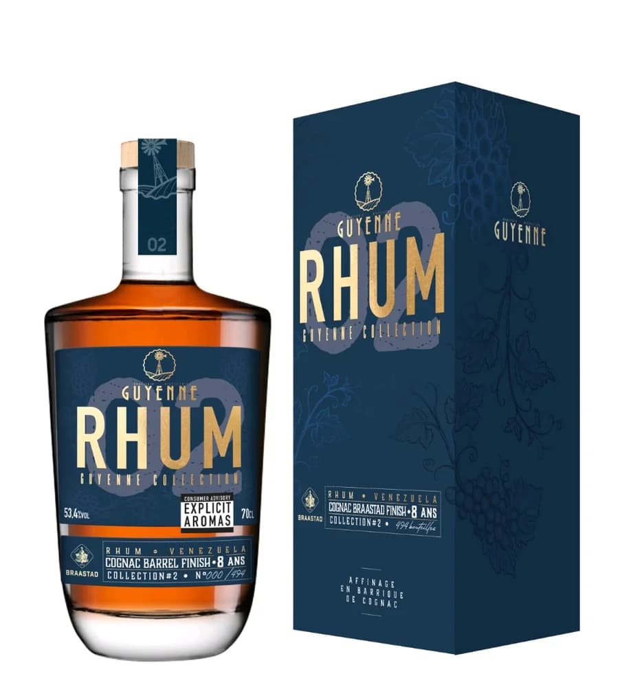Rhum GUYENNE COLLECTION #2 Cognac BARREL Braastad