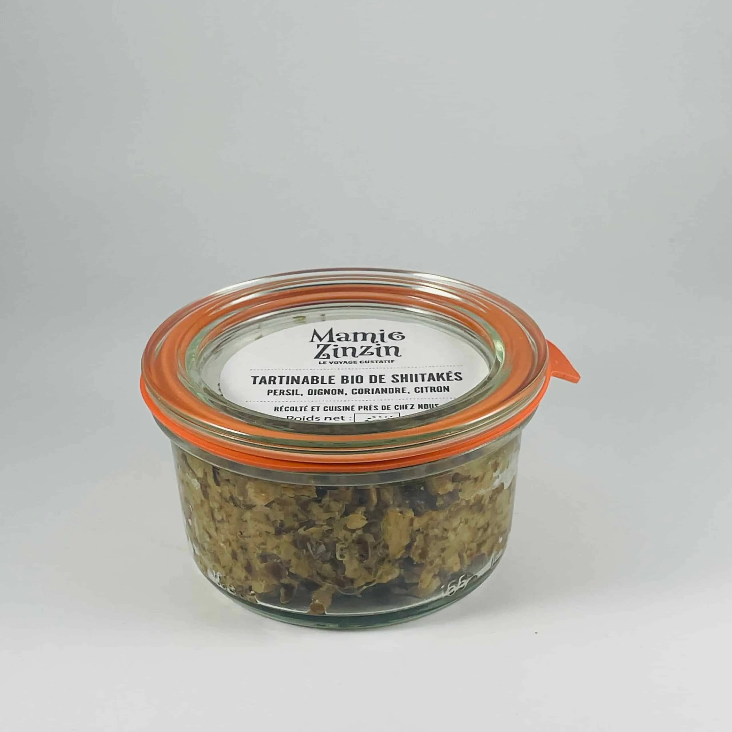 tartinable bio de shiitakés