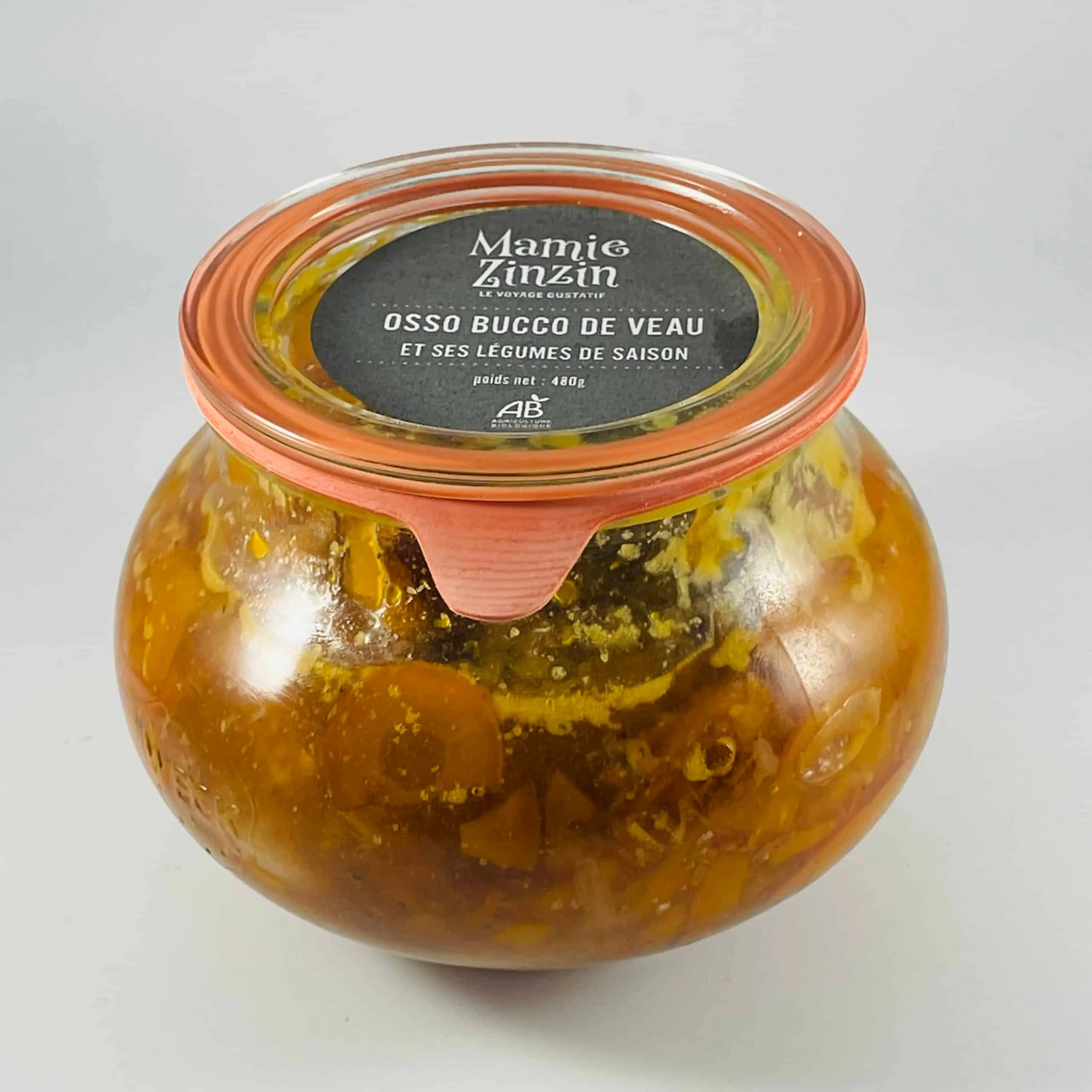 Osso bucco de veau et ses légumes de saison