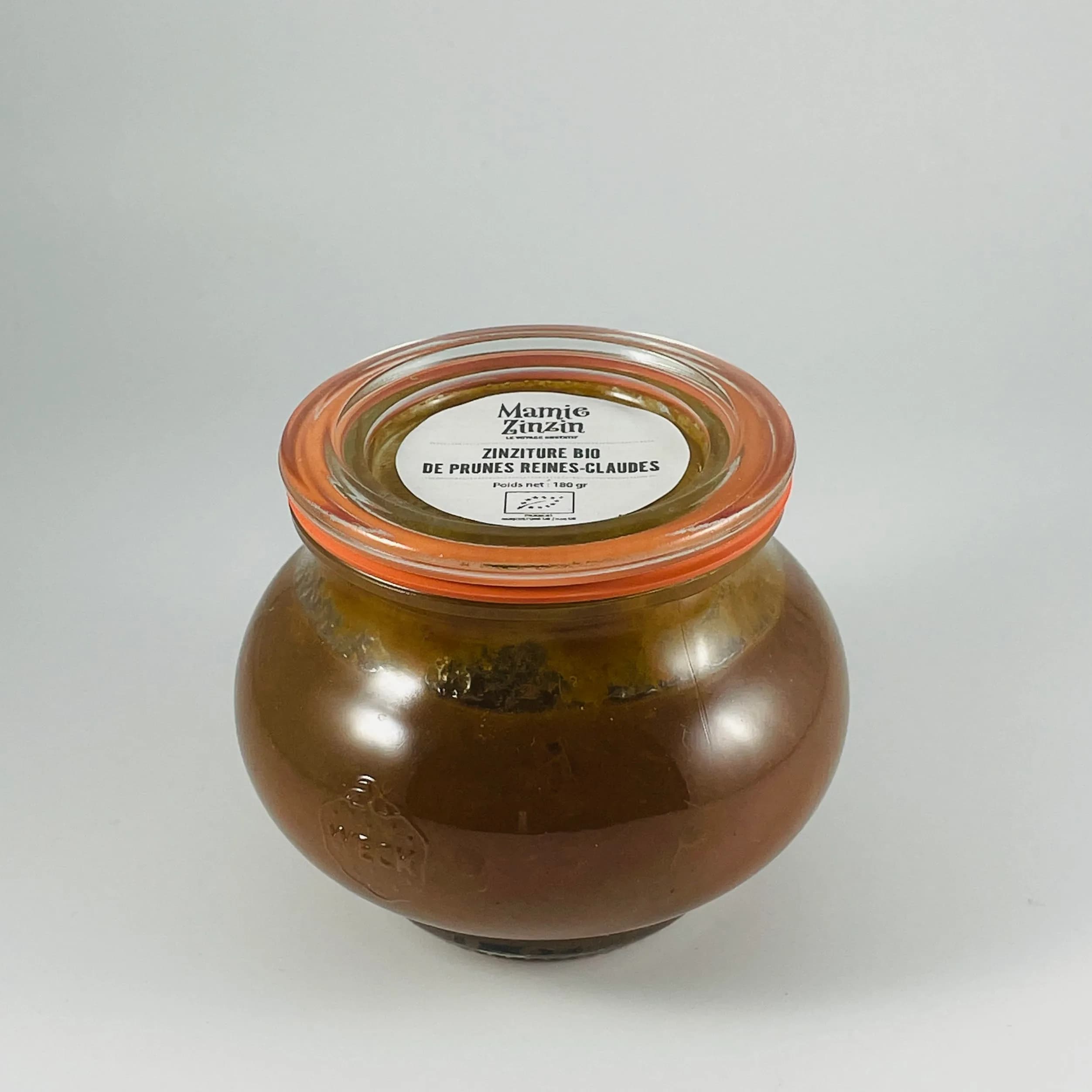 Confiture de prunes Reines-Claudes