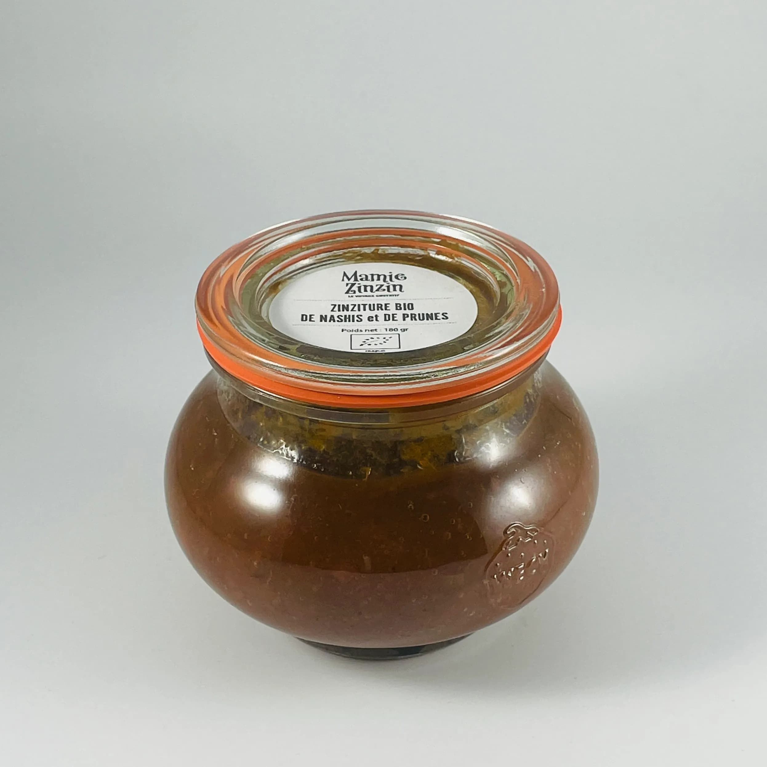 Confiture de nashis et de prunes