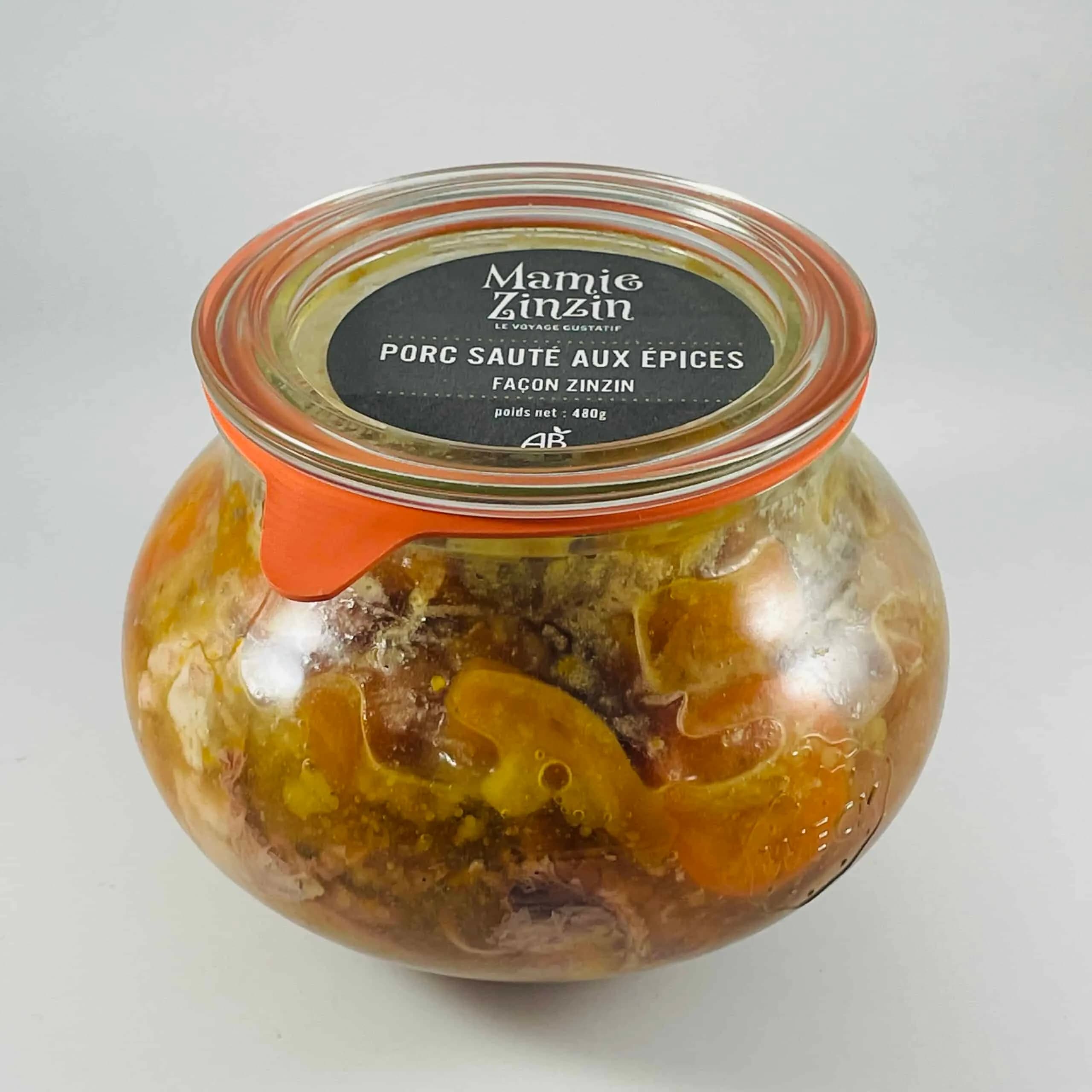 sauté de porc aux épices