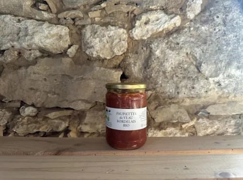 Paupiettes de veau bordelais BIO