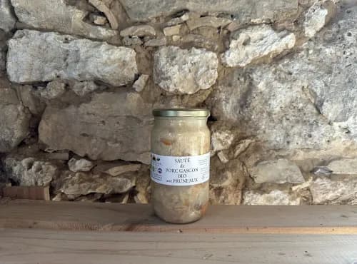 Sauté de porc gascon aux pruneaux BIO