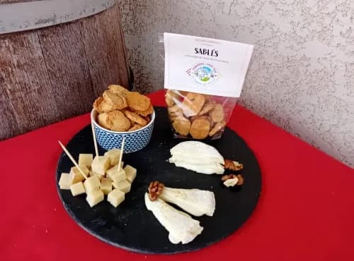 Crakers au fromage de vache