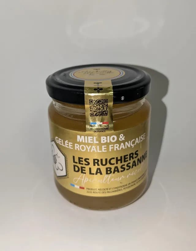 Miel d'acacia à la gelée royale BIO