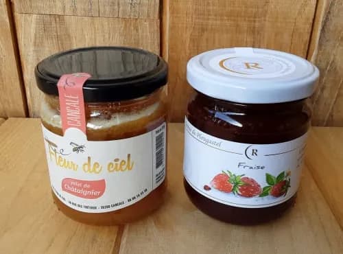 Duo miel / confiture de Cancale