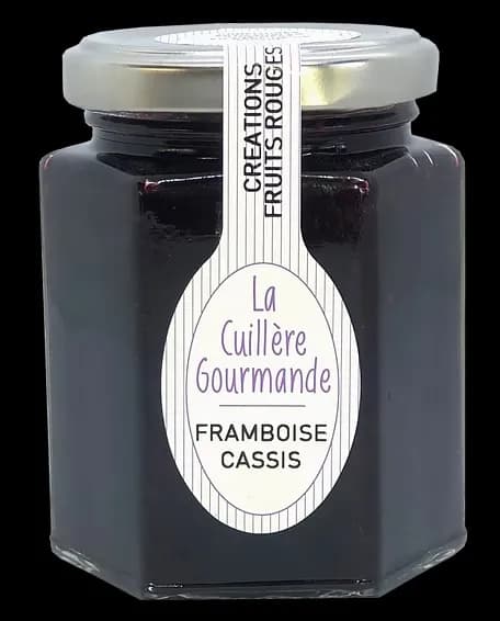 Confiture de FRAMBOISE - CASSIS