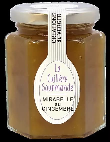 Confiture de MIRABELLE de Lorraine au Gingembre