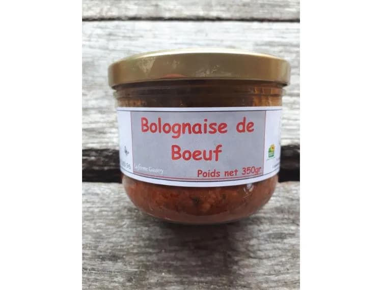 Bolognaise de bœuf