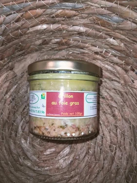 Grillons de canard au foie gras