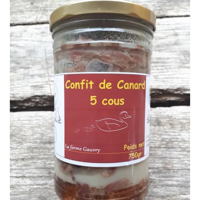 Cous de canards confits