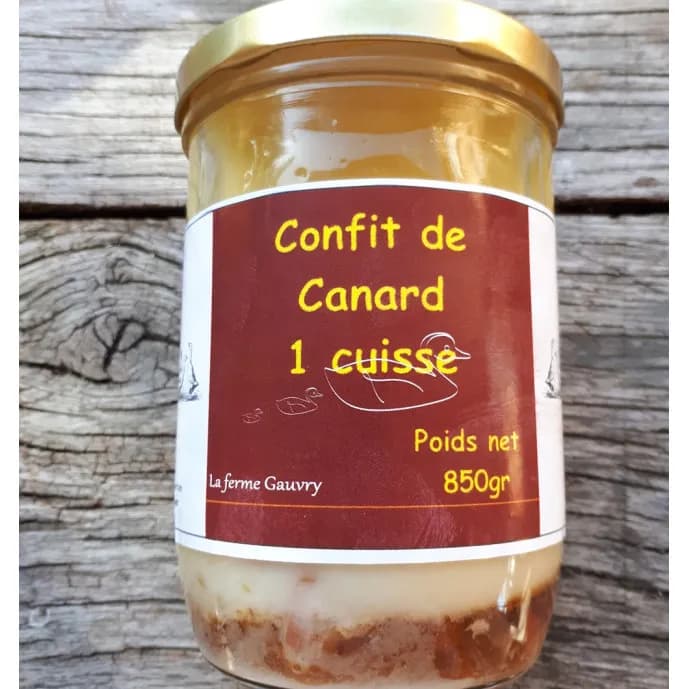 Confit de canard avec cuisses