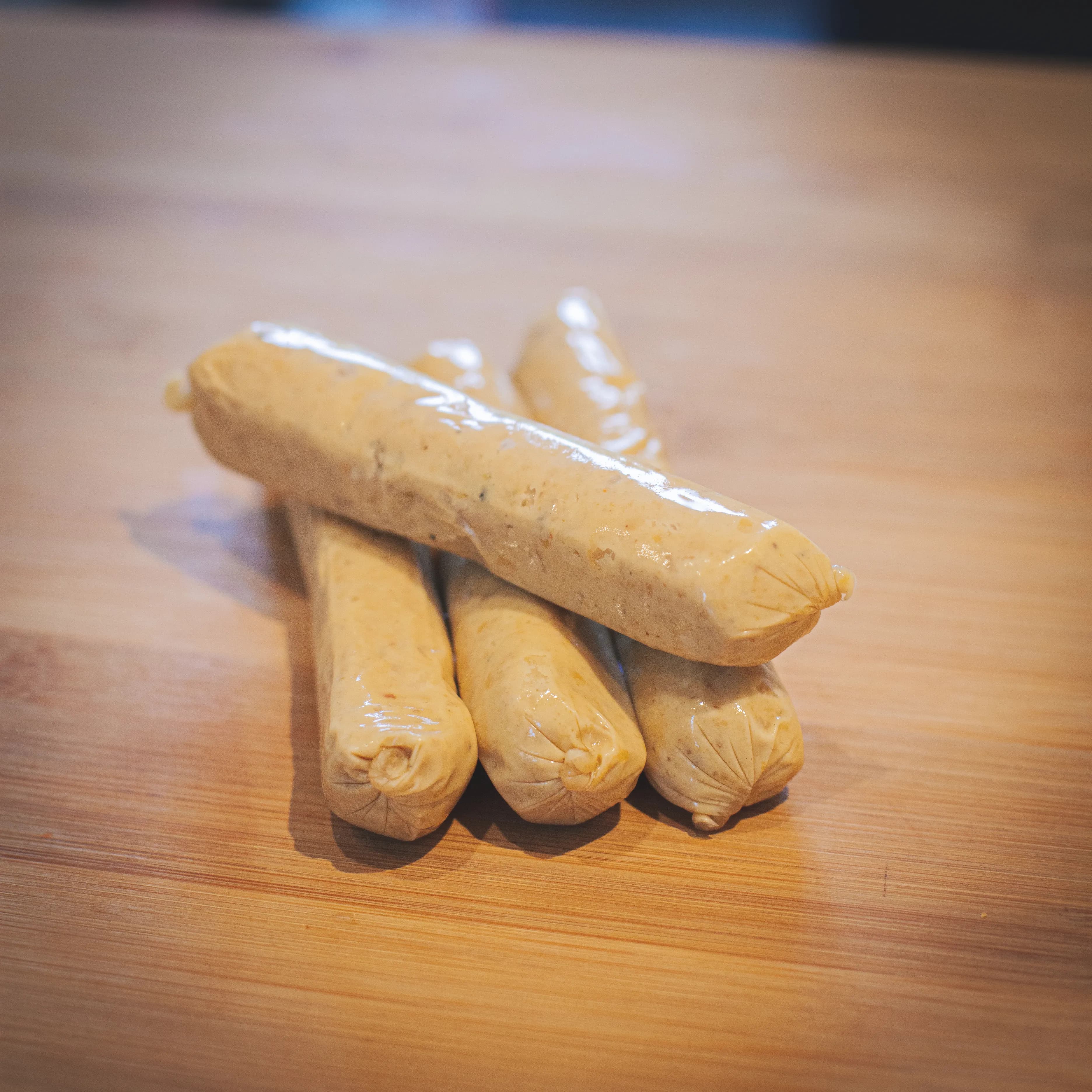 Saucisses BIO de pois chiches au poivre noir