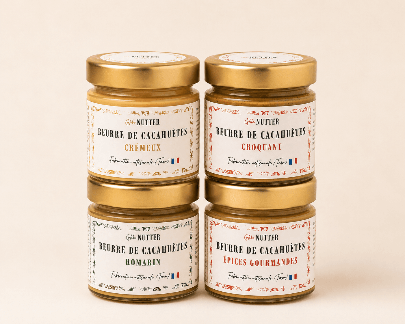 Coffret beurre de cacahuètes artisanal