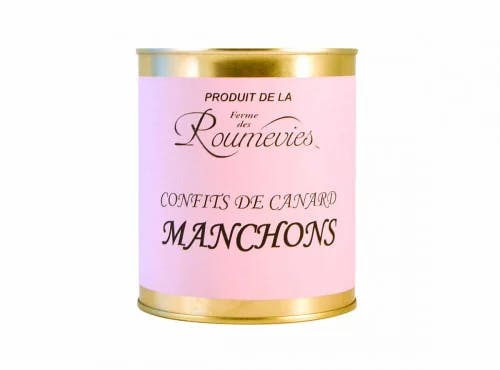 6 manchons de canard confit 700g