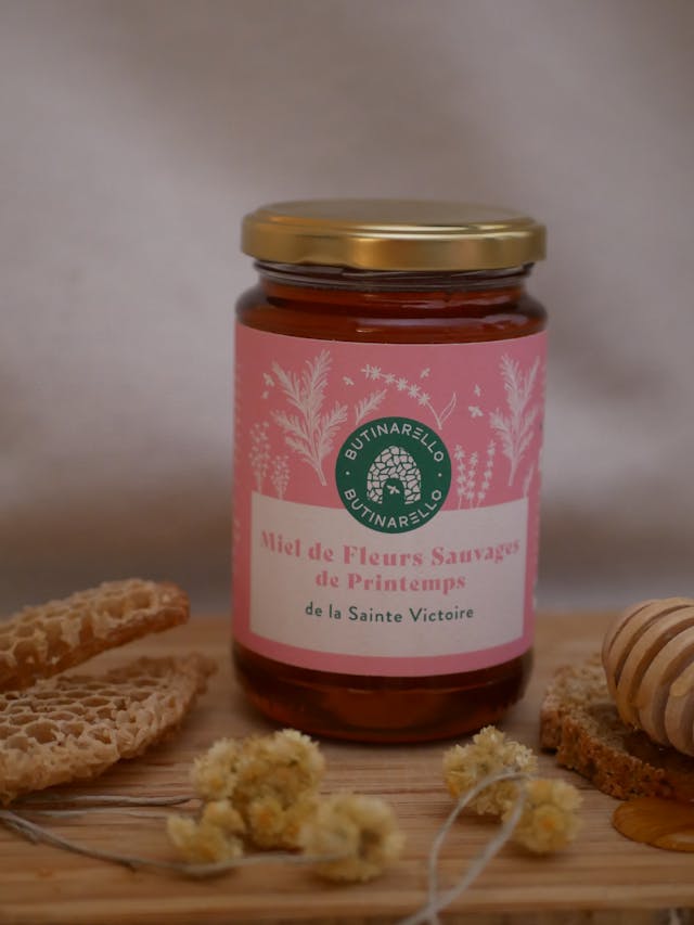 Miel de Fleurs Sauvages de Printemps - Sainte Victoire - 400g