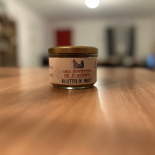 Rillettes de poulet 180g par 3