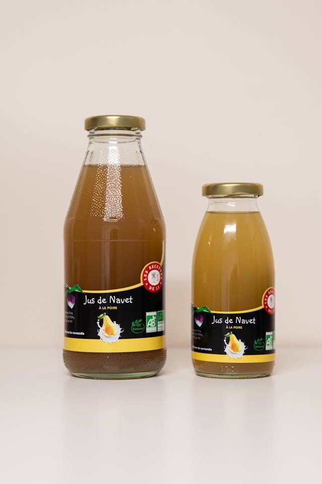 Jus de navet à la poire