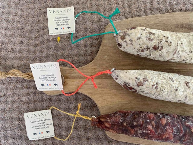 Trilogie de Saucissons de Sanglier