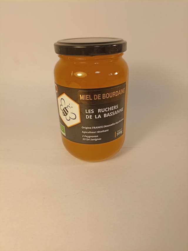 Miel de Bourdaine BIO 500g