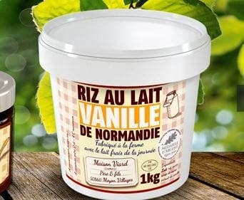 Riz au lait fermier à la vanille - 1kg