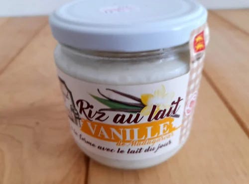 Riz au lait fermier à la vanille - 400g