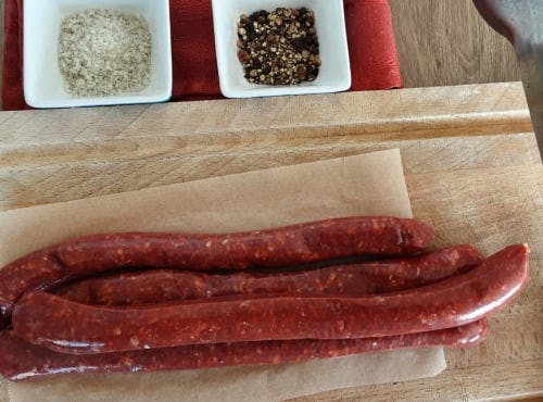 Merguez à l'agneau de pré-salé