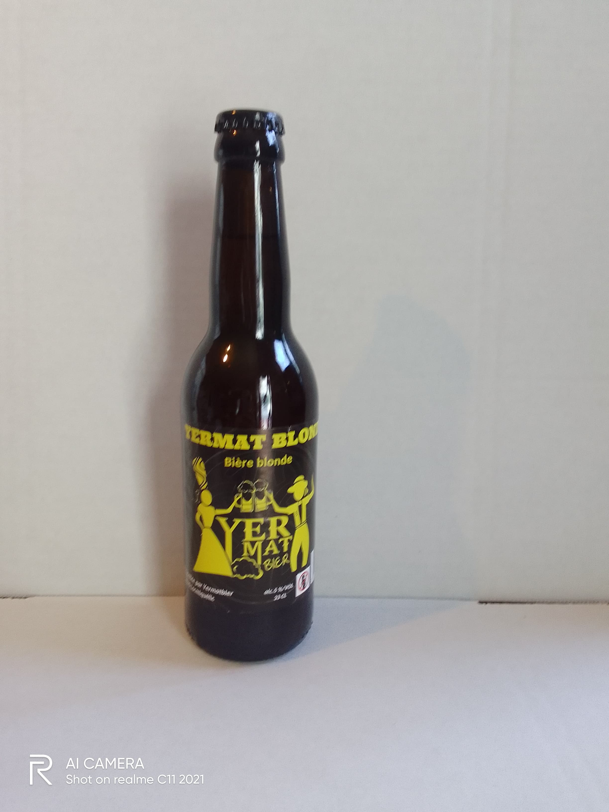 Bière Artisanale Yermat Blonde – Lot de 6 x 33cl