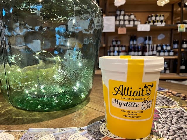 Glace Fermière Myrtille