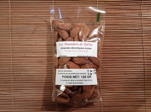 Amandes Françaises brutes décortiquées