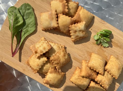 Tourtons apéro Chèvre Reblochon et Gorgonzola par 6