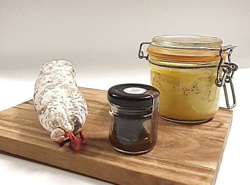 Trio L'envoutant :foie-gras-truffe-saucisson