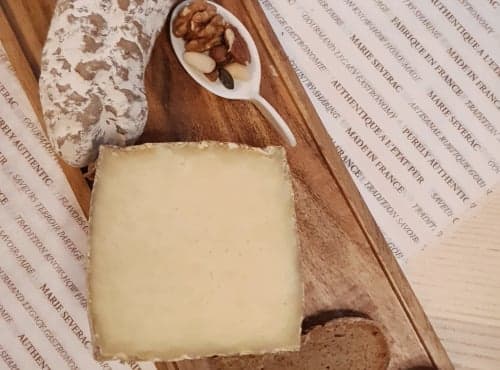 Planche Babory : demi Sanérac et saucisson bœuf Salers du Cantal sans nitrites