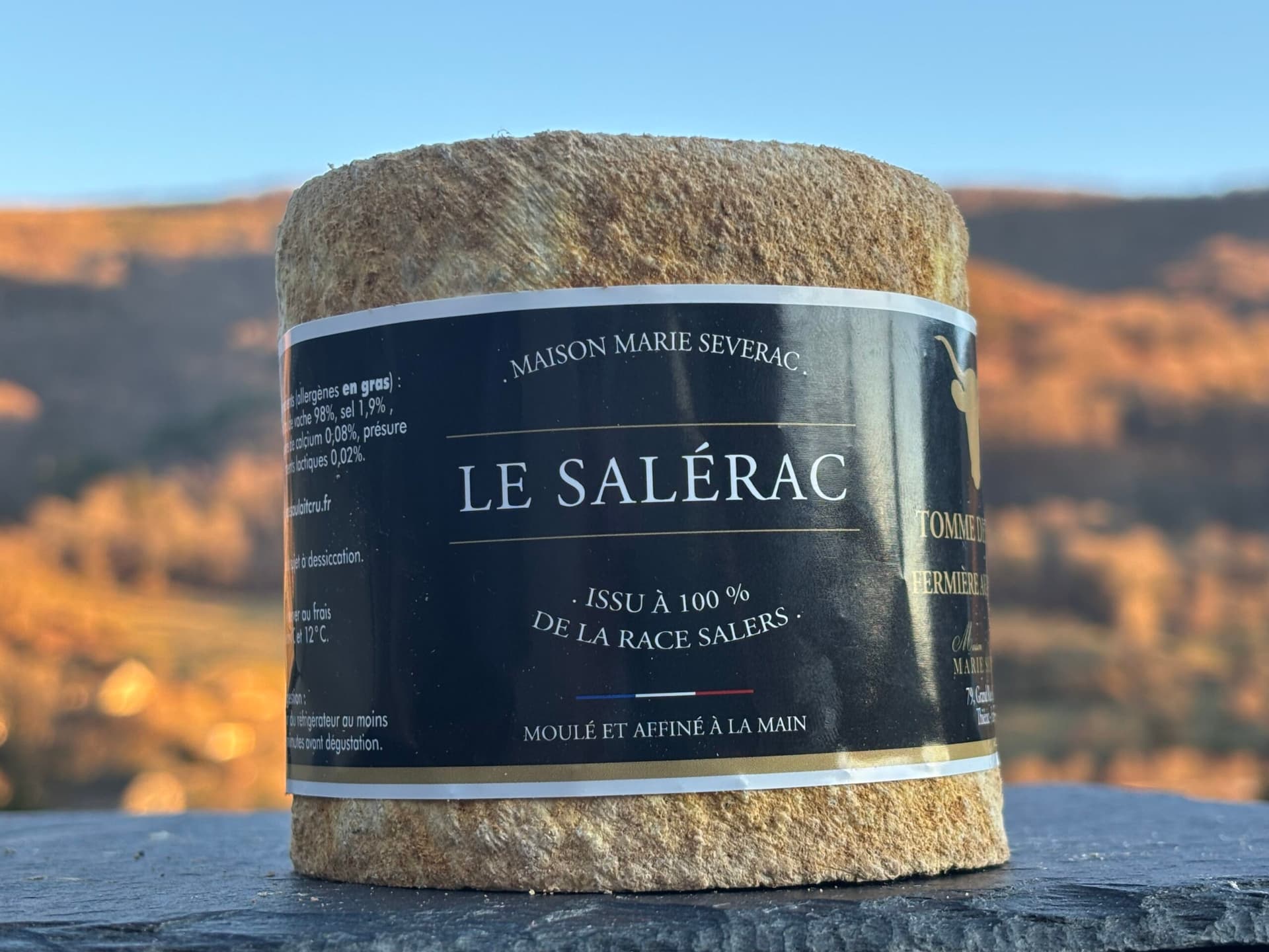 Le Salérac - Affinage en cave 3 à 5 mois