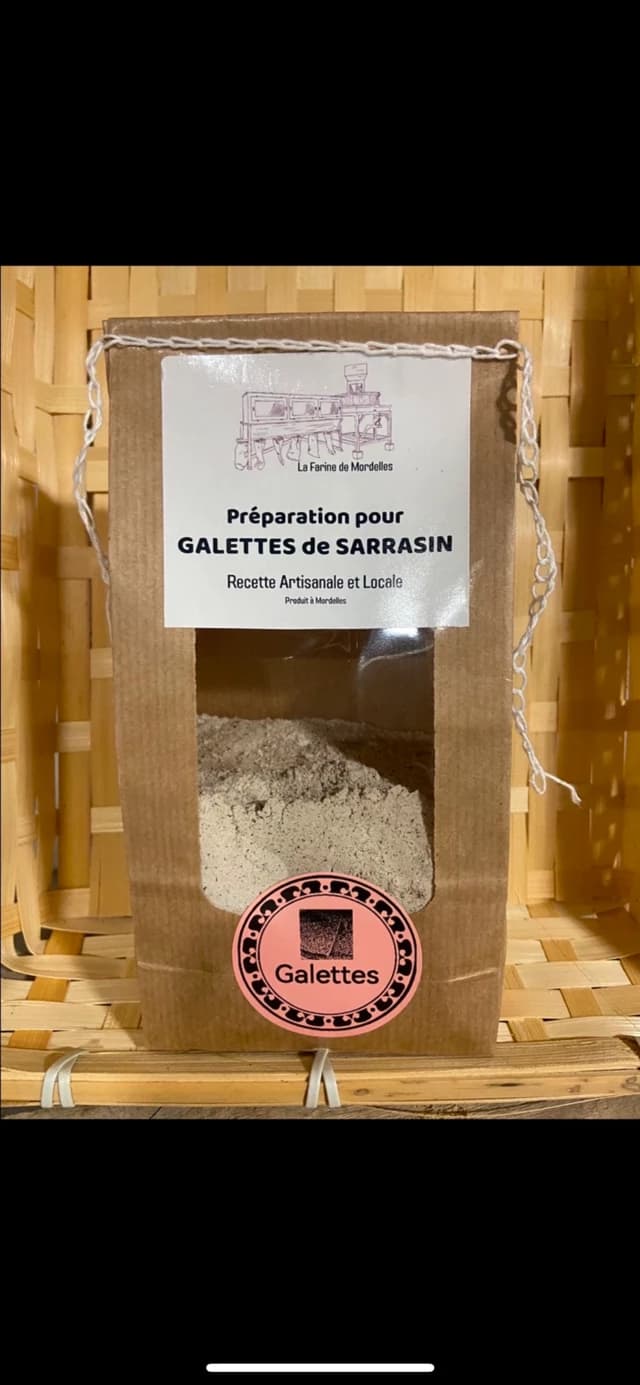 Préparation pour galettes de sarrasin