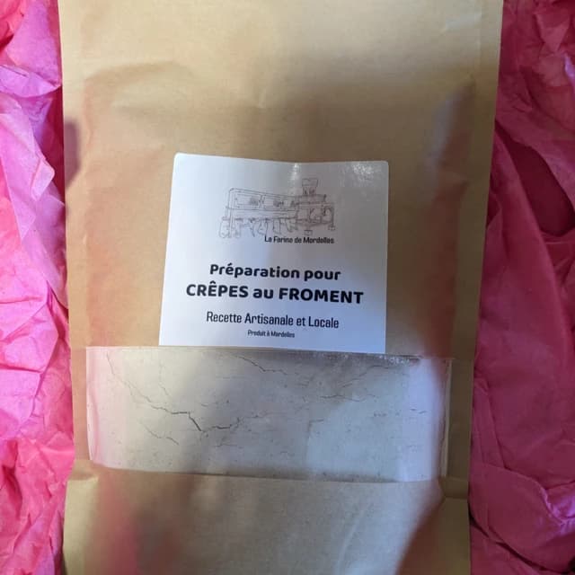 Préparation pour crêpes de froment (15aine de crêpes)