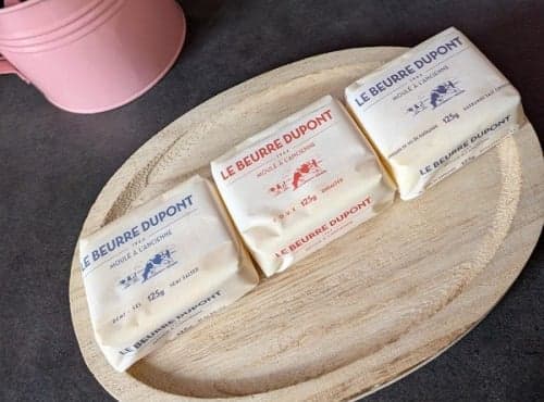 Assortiment de beurres – doux, demi-sel et salé (3x125g)
