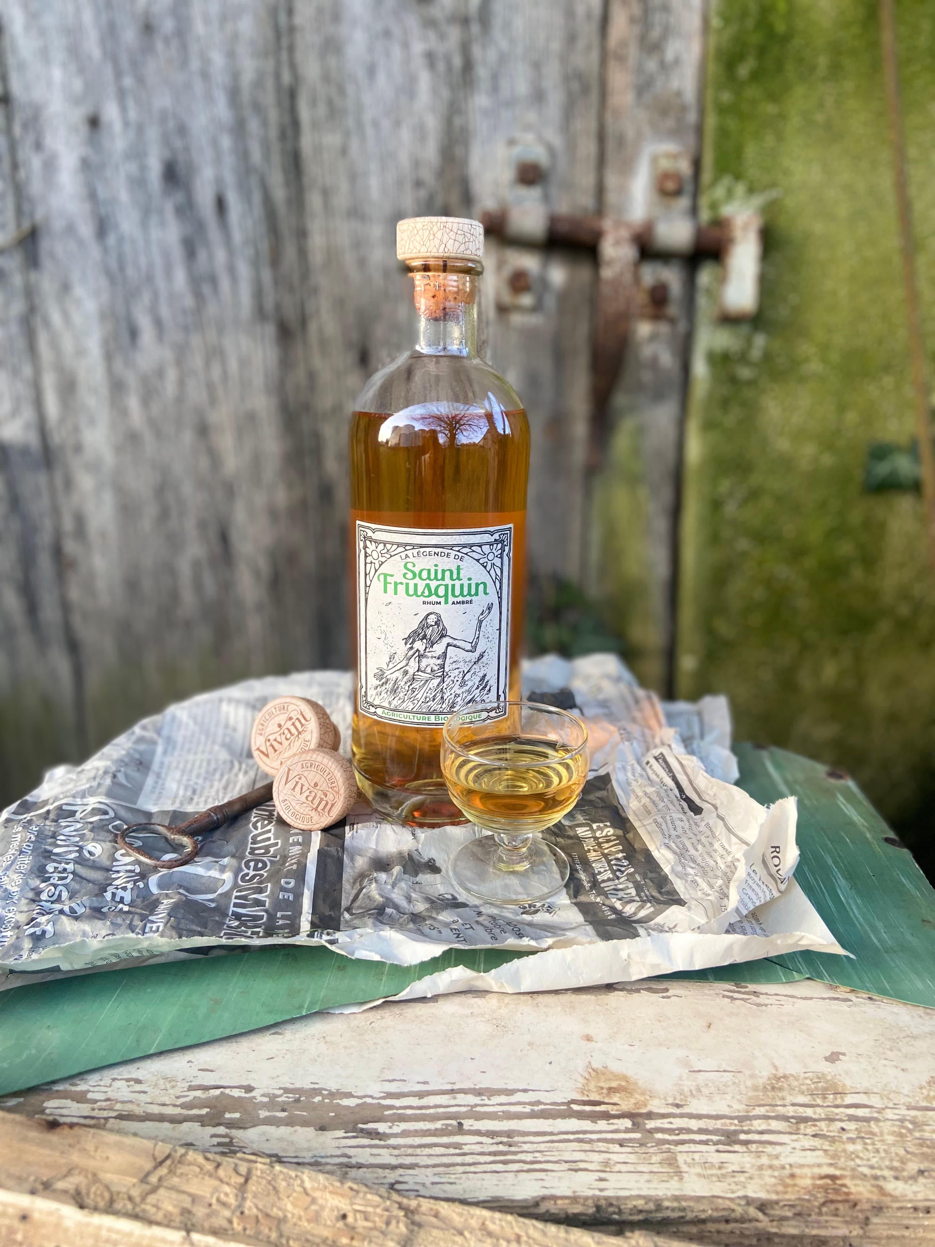 Rhum Ambré La Légende de Saint-Frusquin BIO