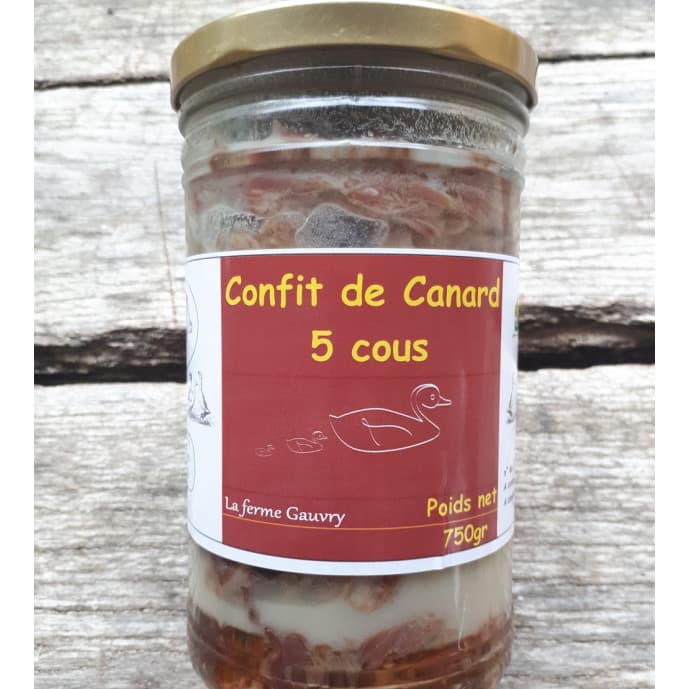 Cous de canards confits