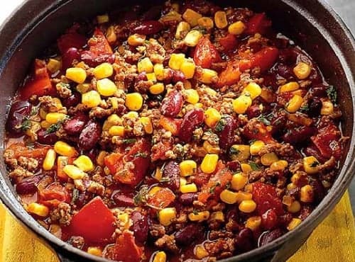Viande d'agneau pour Chili con carne ou légumes farcis
